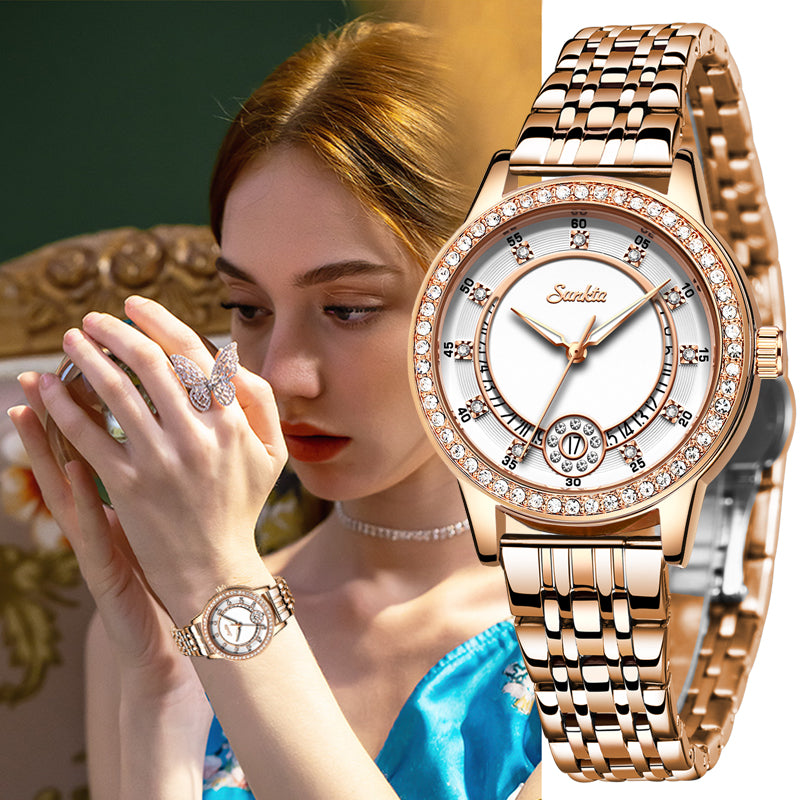 Women's Diamond Bracelet Watch