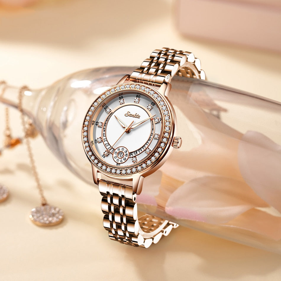 Women's Diamond Bracelet Watch