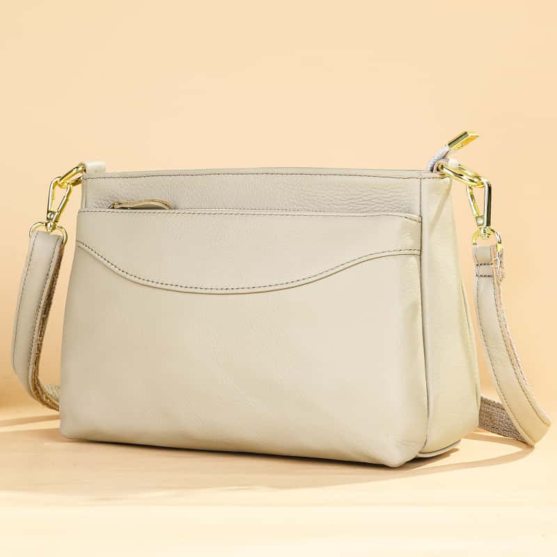 WESTAL Large Capacity Women's Handbag Handcrafted Soft Leather Shoulder Bag