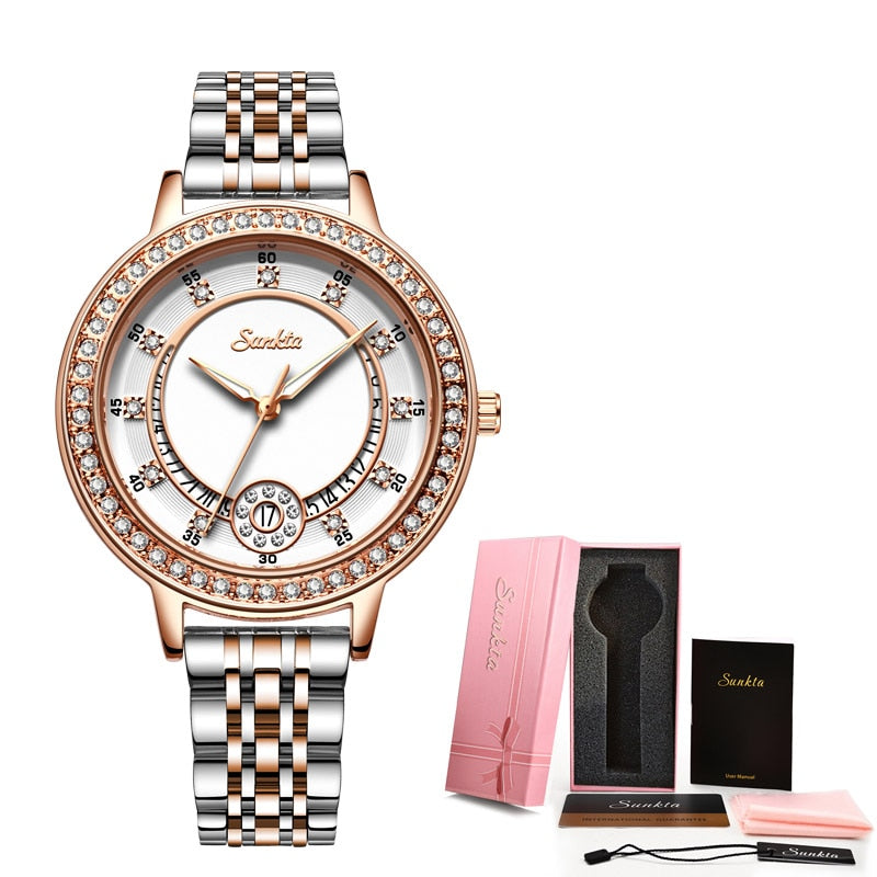 Women's Diamond Bracelet Watch